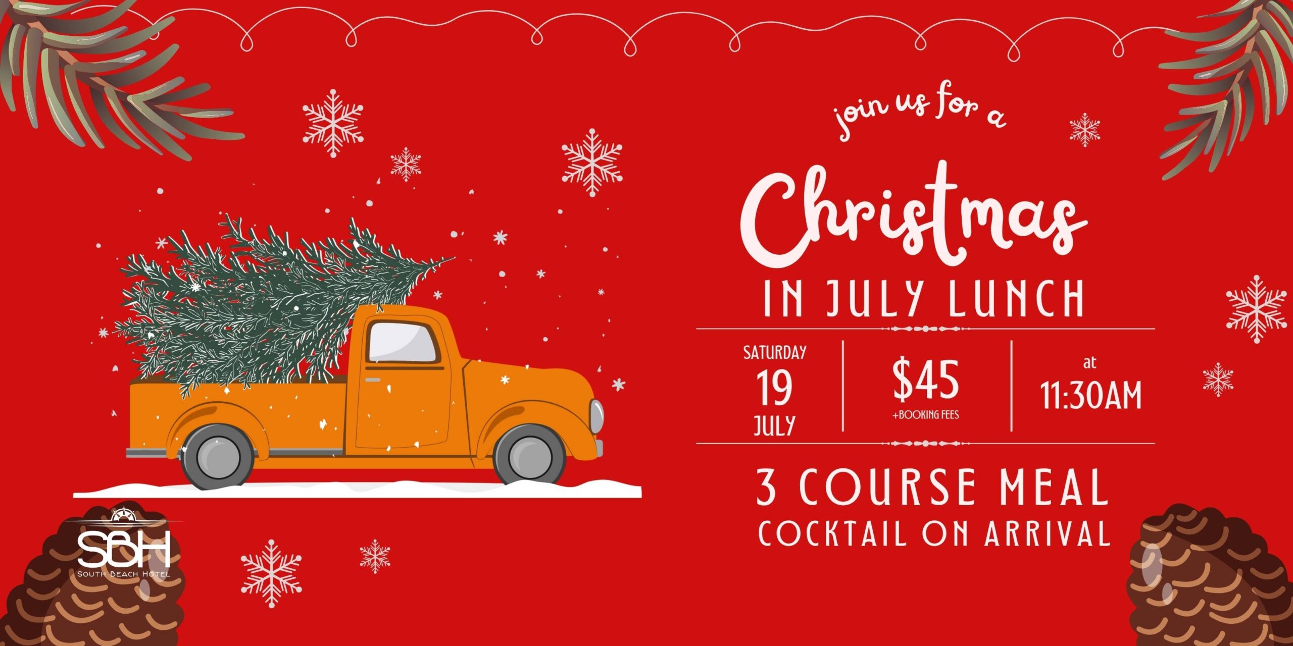 Christmas in July Lunch at SBH