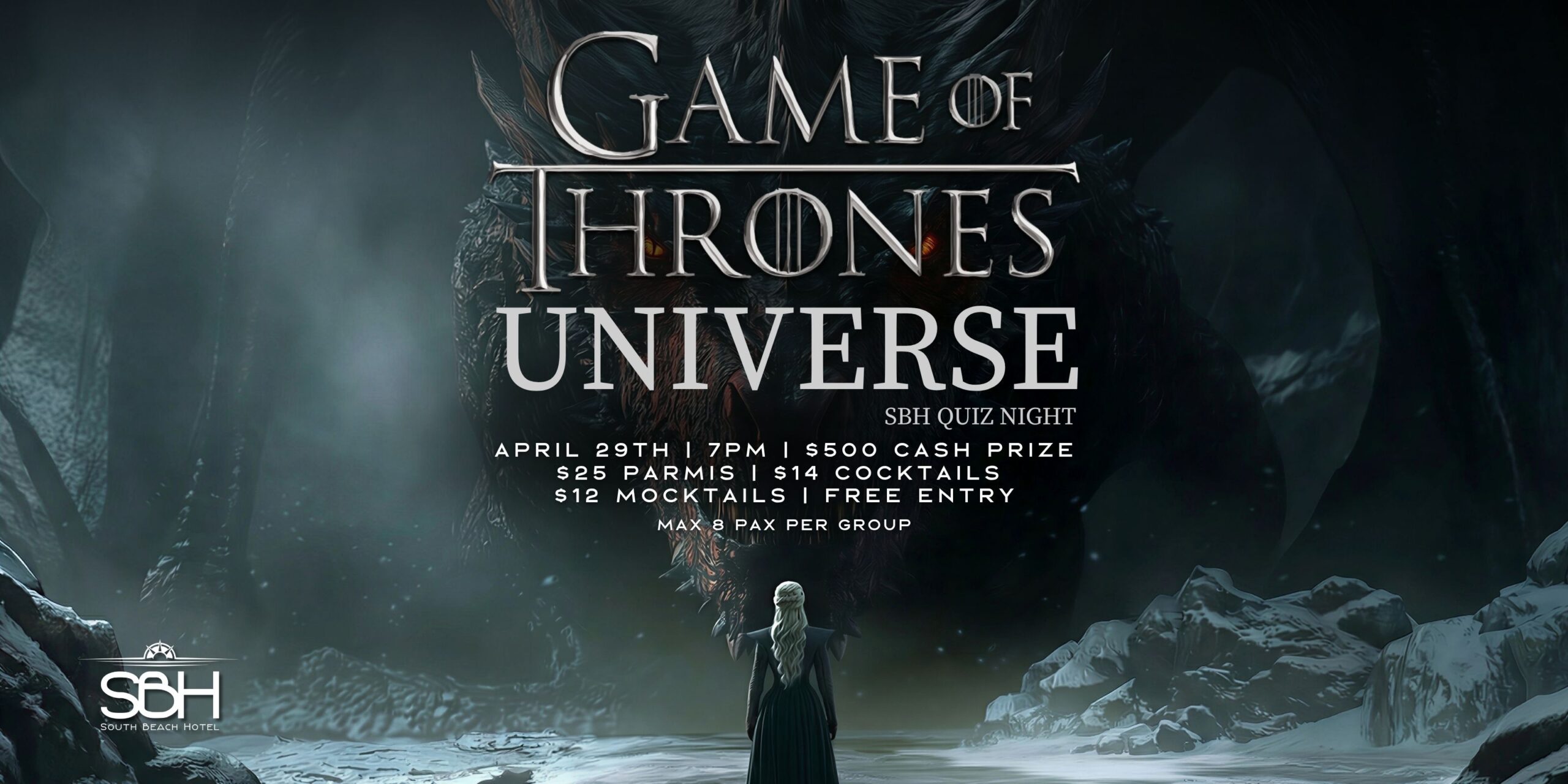 Game of Thrones Universe Quiz Night