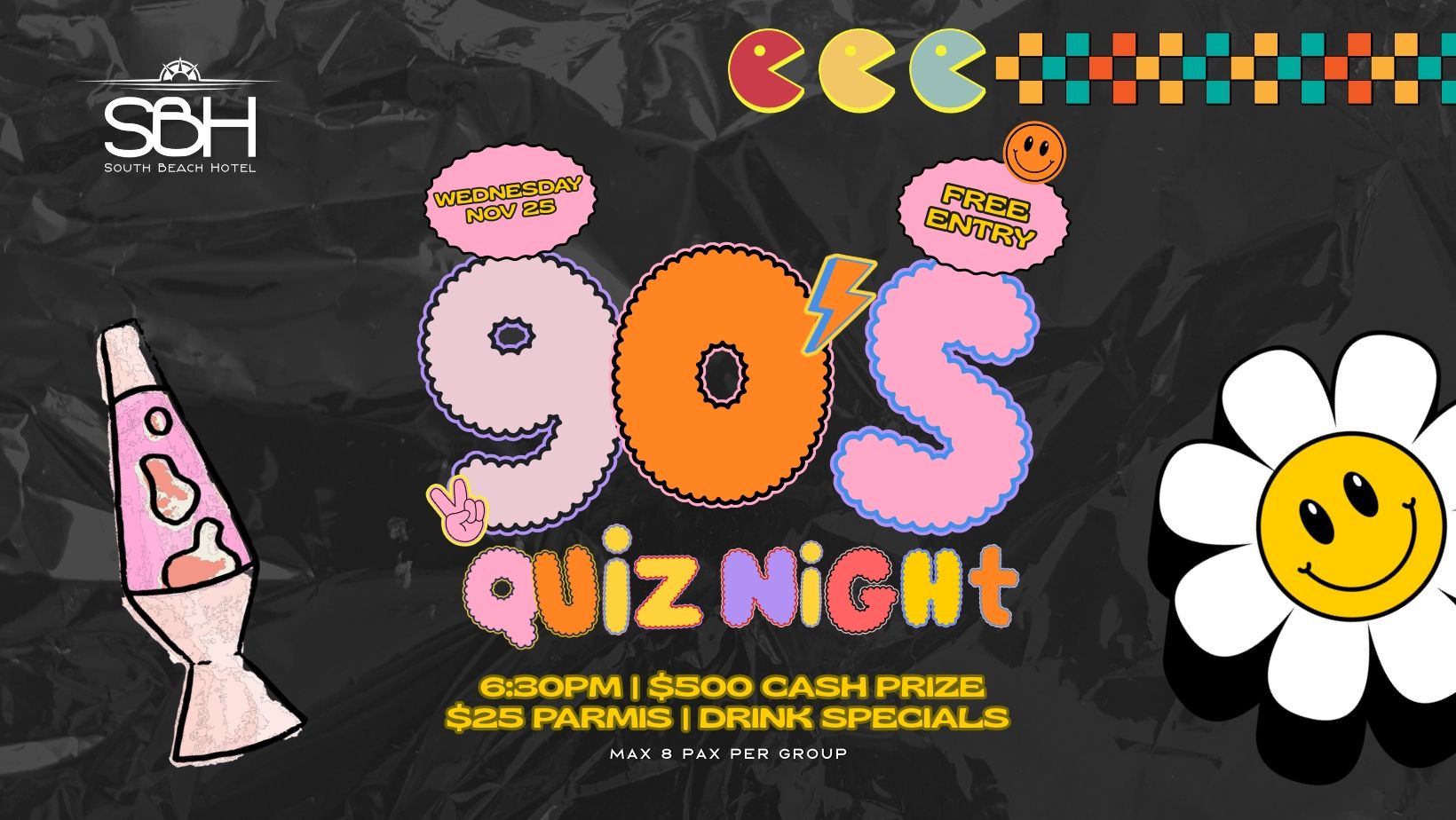 90’s Quiz Night at SBH
