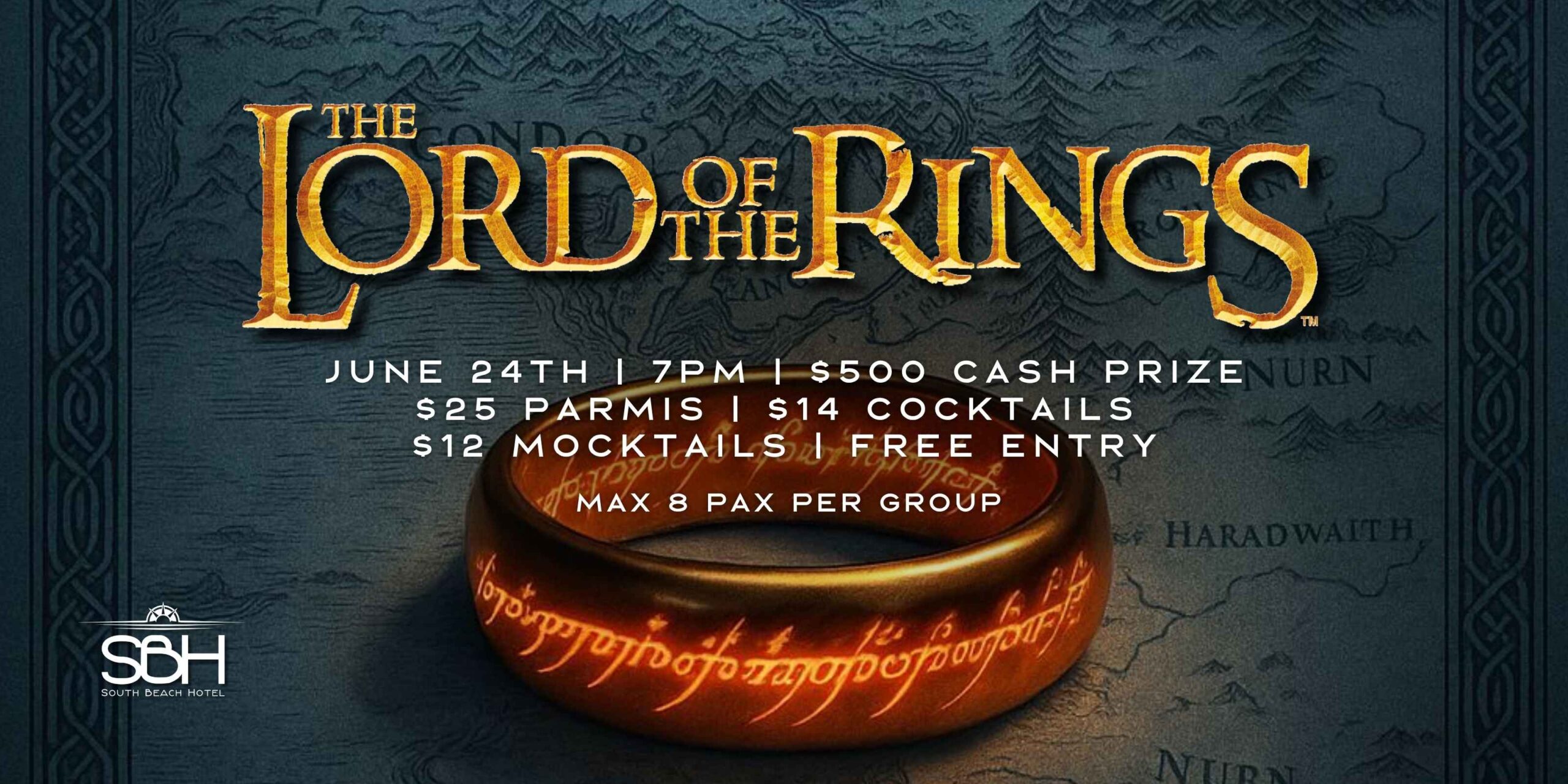 Lord of The Rigns Quiz Night